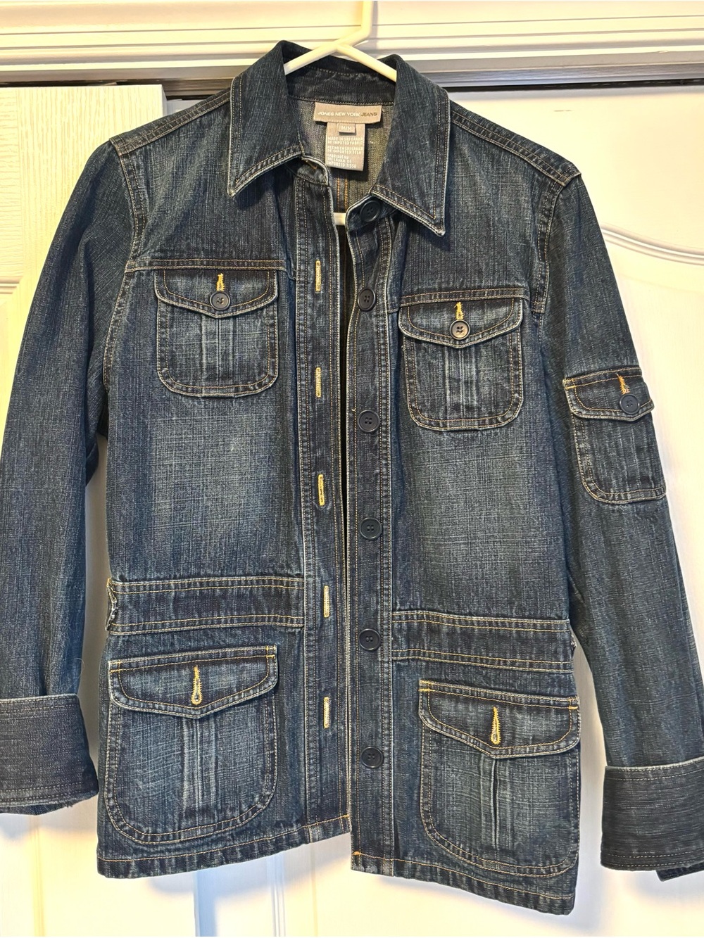 Women’s Jones New York Denim Field Jacket - Blue